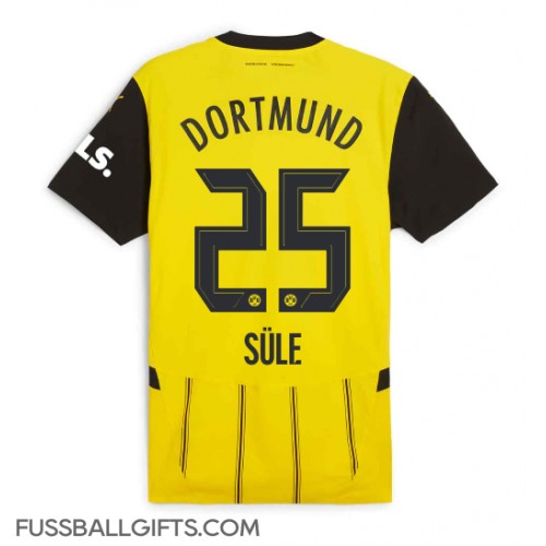 Borussia Dortmund Niklas Sule #25 Fußballbekleidung Heimtrikot 2024-25 Kurzarm